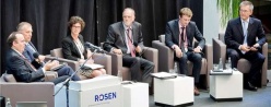 Schlüsselfragen zur Zukunft der Öl- und Gasindustrie haben rund 150 Gäste aus 20 Nationen beim Forum „Energy & Innovation“ bei Rosen in Lingen diskutiert.Foto: Markus Kreihe