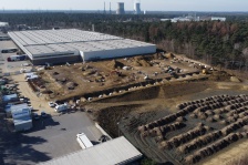 Aldi-Zentrallager im IndustriePark Lingen wird erweitert
