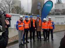 Deutschlandweit erste Megabatterie in Lingen in Betrieb genommen