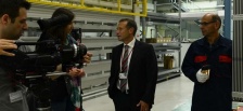 Dreharbeiten zum Imagefilm IndustriePark Lingen bei AREVA gestartet