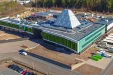 Neuer Verwaltungstrakt der BP an der Waldstraße
